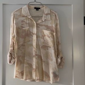 Sanctuary Camouflage Button-Down Shirt